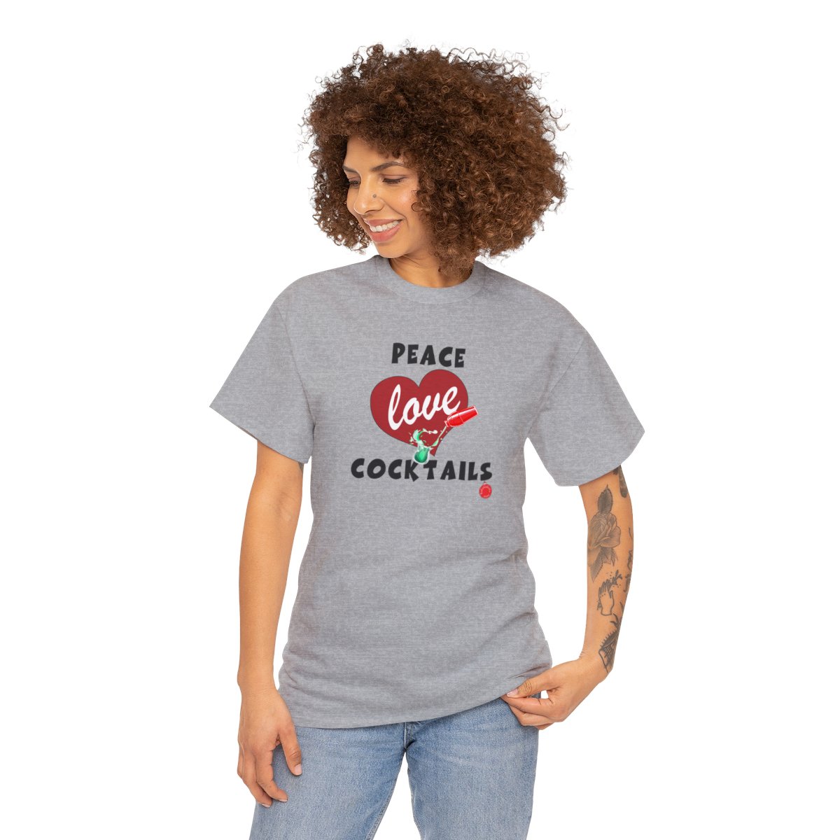 Peace Love Cocktails Tee - Image 27