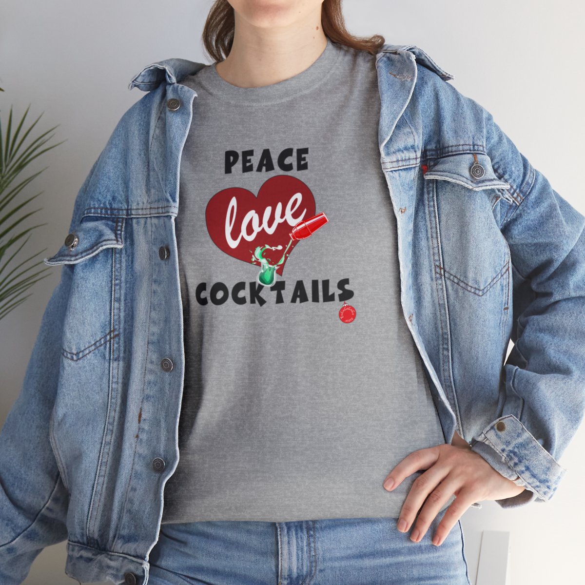 Peace Love Cocktails Tee - Image 33