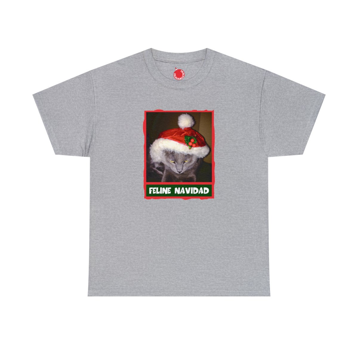 Feline Navidad Grinch Unisex Tee - Image 25