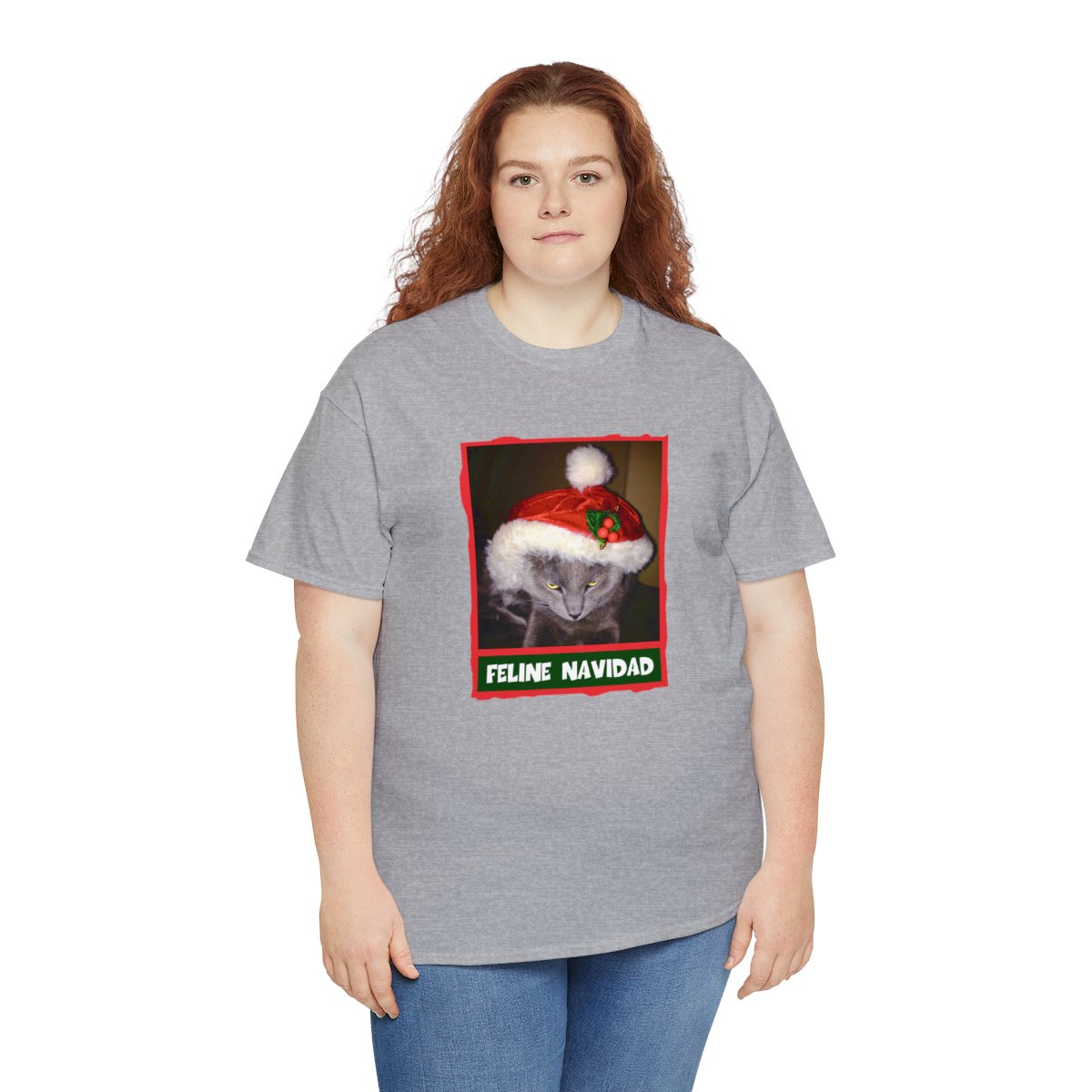 Feline Navidad Grinch Unisex Tee - Image 31