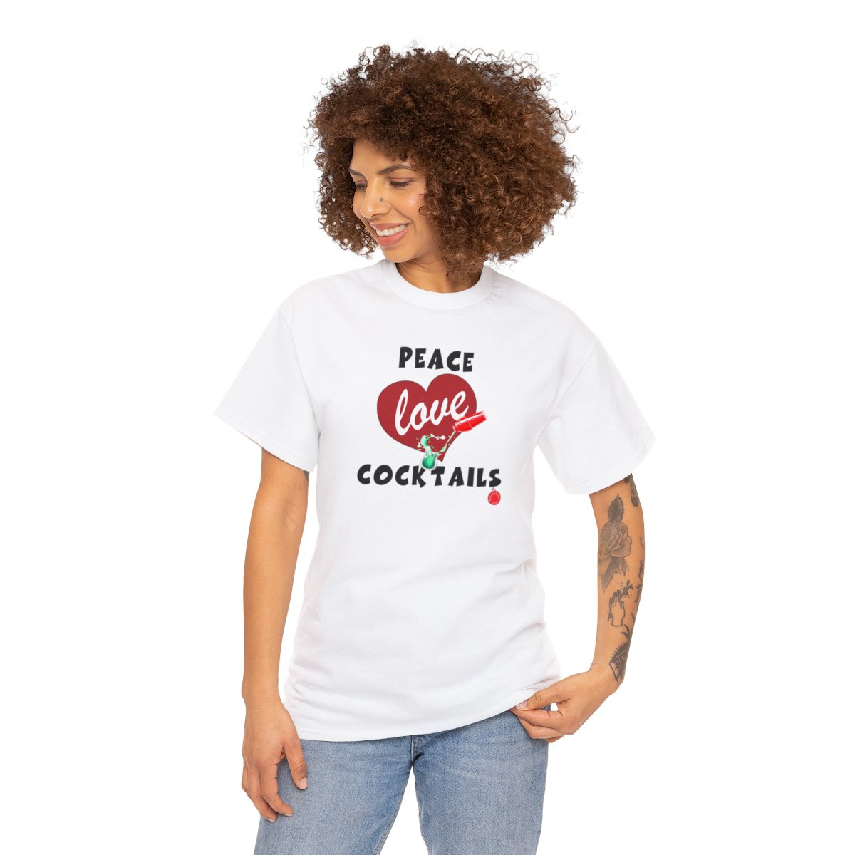 Peace Love Cocktails Tee - Image 15