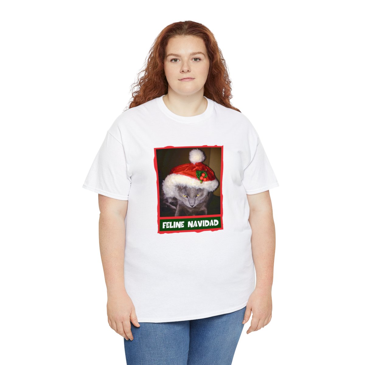 Feline Navidad Grinch Unisex Tee - Image 19