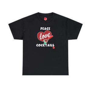 Peace Love Cocktails Tee