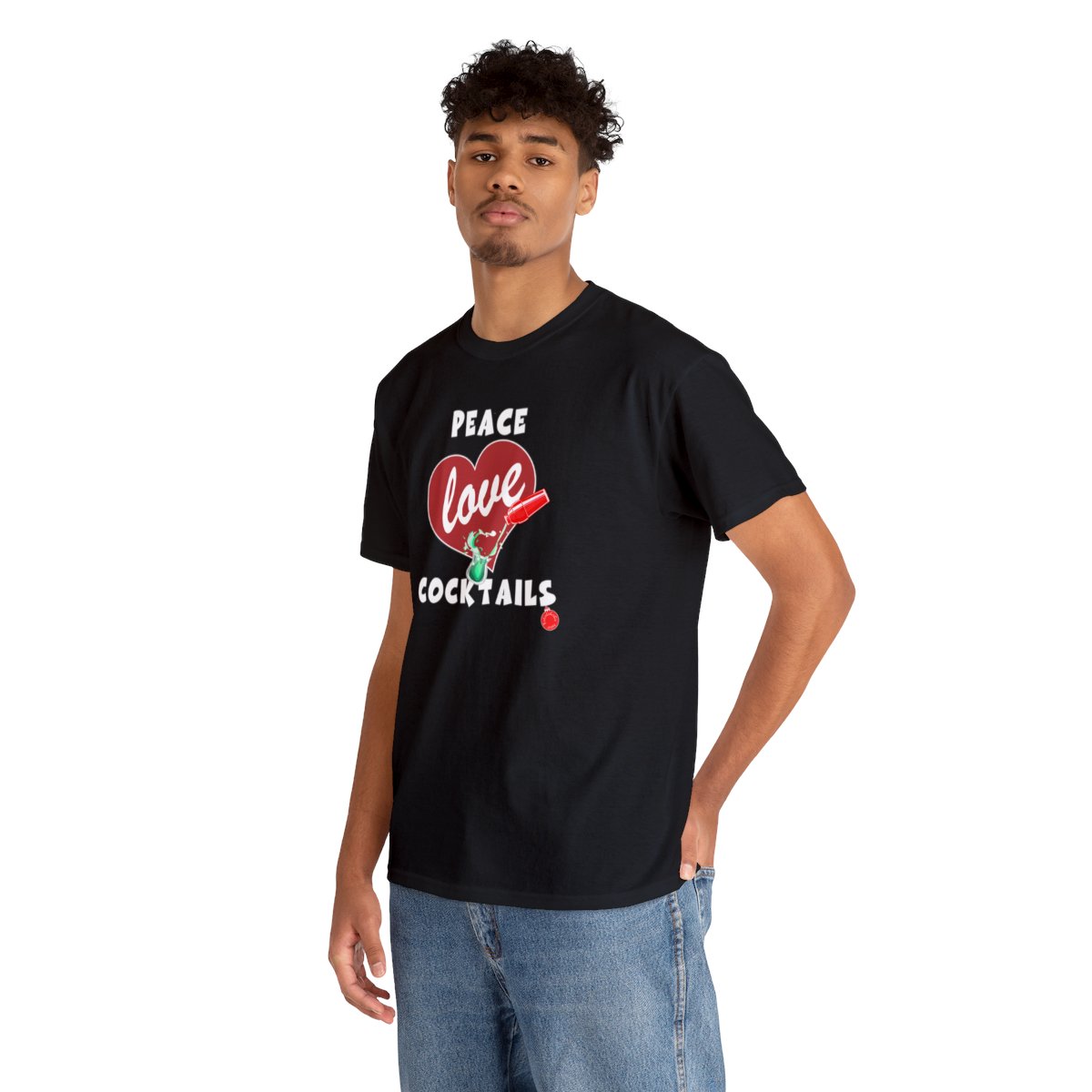 Peace Love Cocktails Tee - Image 6