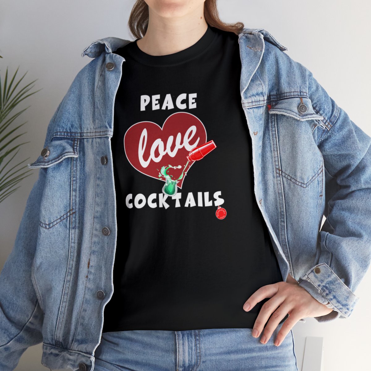 Peace Love Cocktails Tee - Image 9