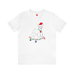 Falalalala Schnauzer Unisex Tee