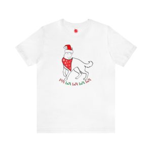 FaLaLaLaLa German Shepherd Christmas Unisex Tee