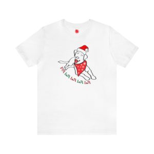 FaLaLaLaLa Labrador Retriever Christmas Unisex Tee
