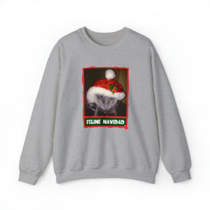 Feline Navidad Grinch Unisex Sweatshirt