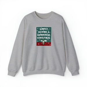 Wonderful Christmas Wine Sweatshirt