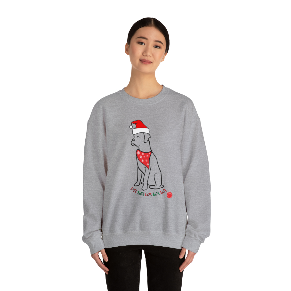 FaLaLaLaLa Boxer Christmas Sweatshirt - Image 3