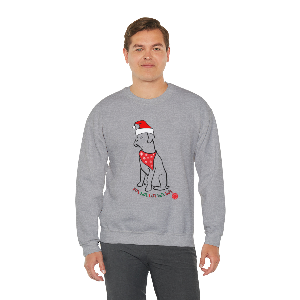FaLaLaLaLa Boxer Christmas Sweatshirt - Image 5