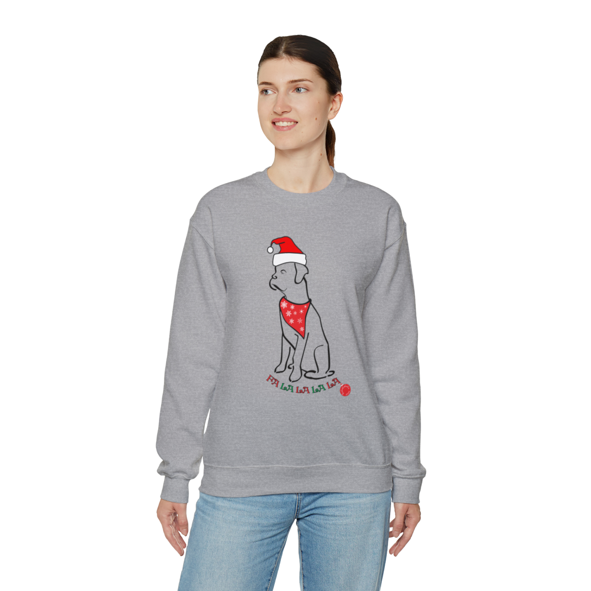 FaLaLaLaLa Boxer Christmas Sweatshirt - Image 6