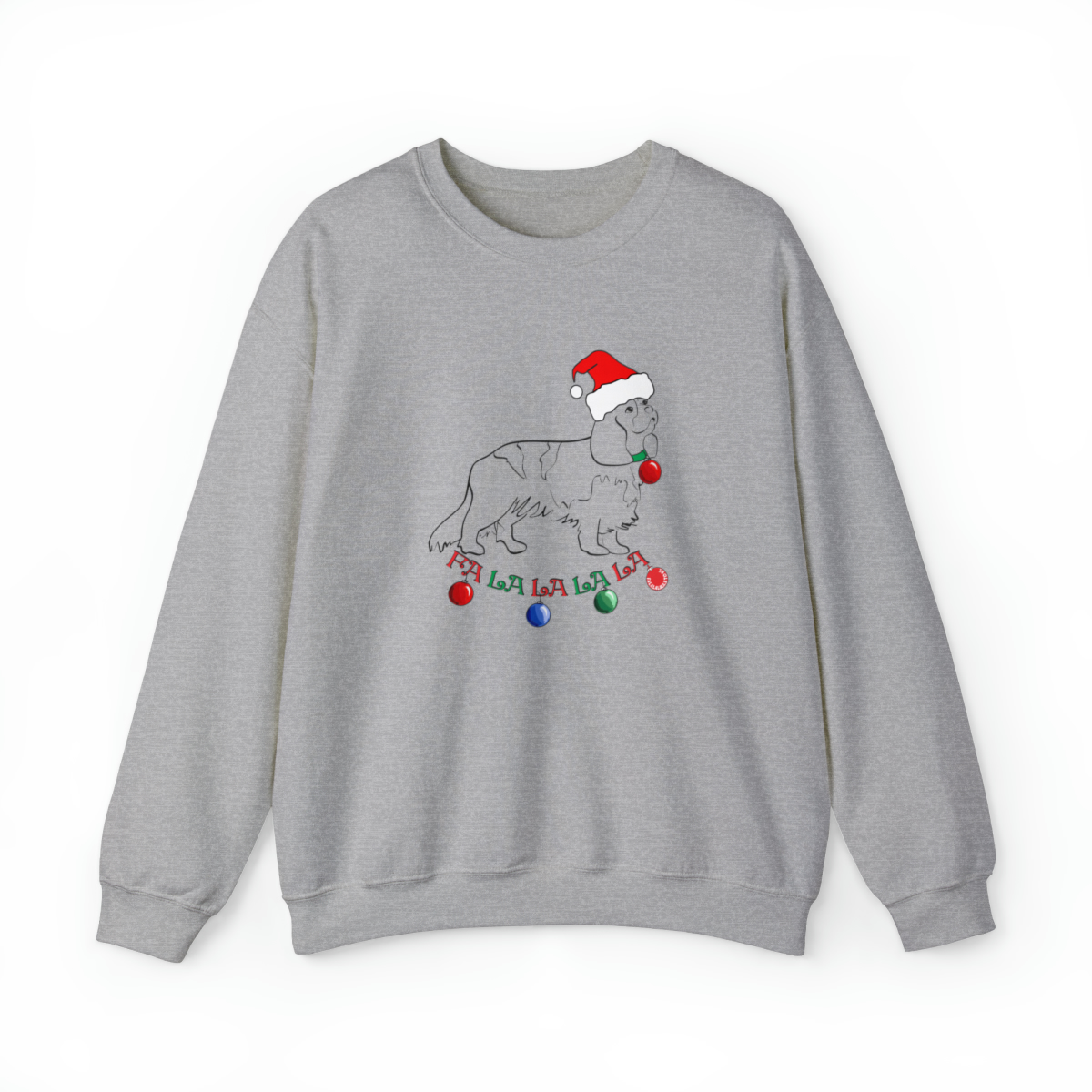 Christmas Cavalier King Charles Spaniel Unisex Sweatshirt - Image 8