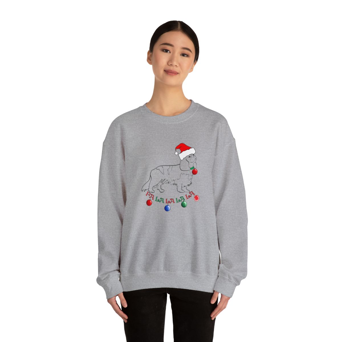 Christmas Cavalier King Charles Spaniel Unisex Sweatshirt - Image 10