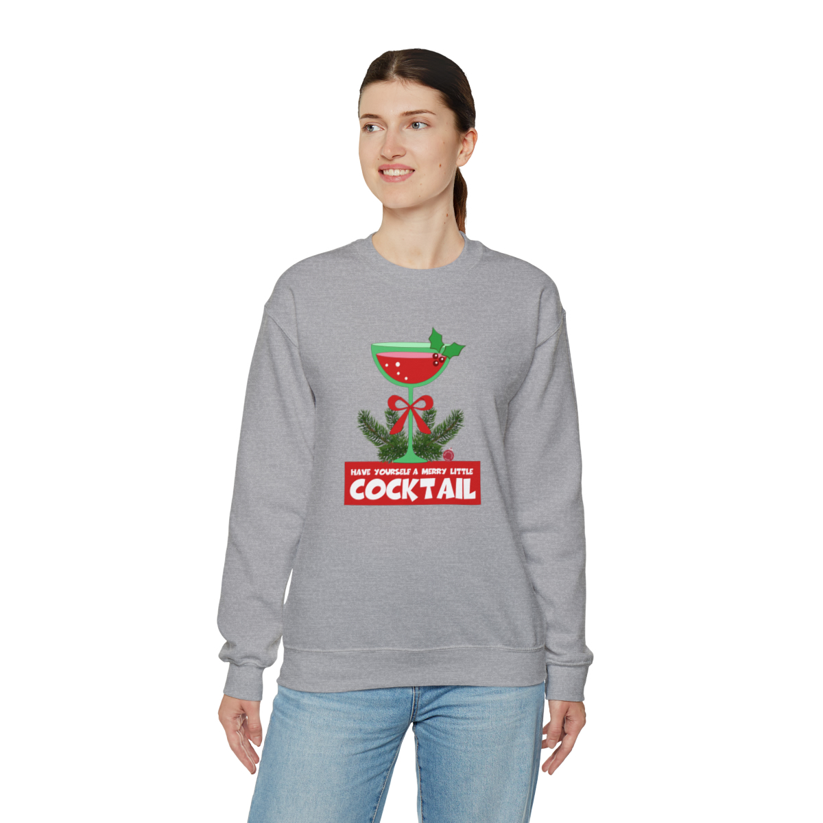 Have Yourself a Merry Little Cocktail Sweatshirt - Image 20