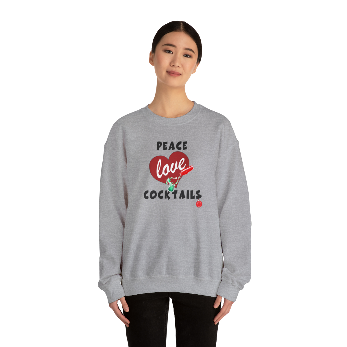Peace Love Cocktails Sweatshirt - Image 17