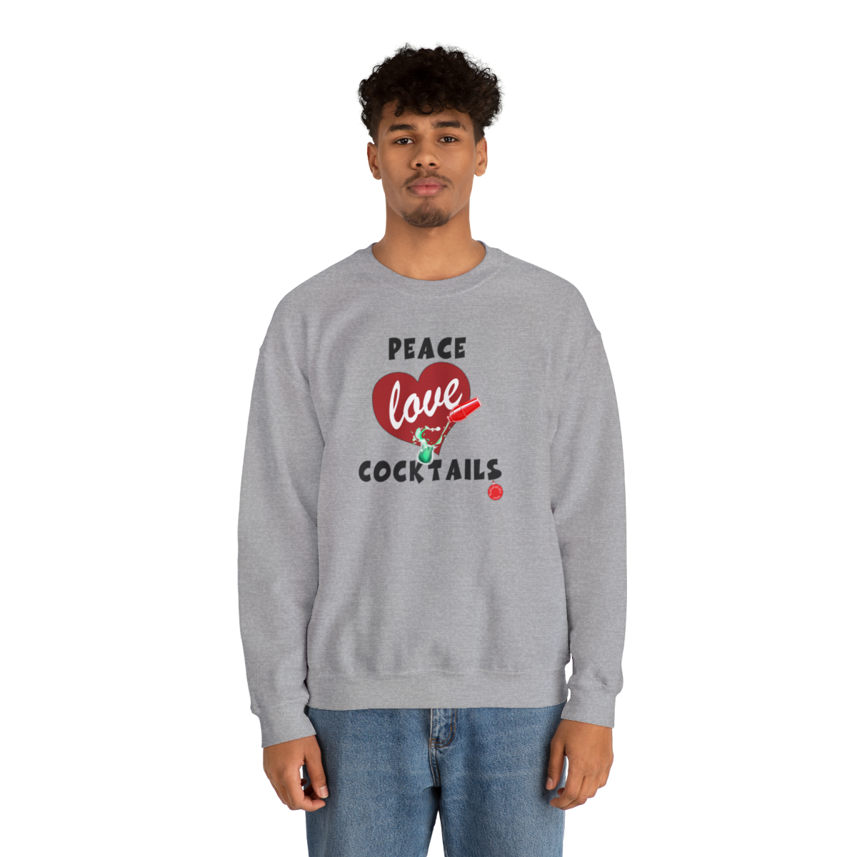 Peace Love Cocktails Sweatshirt - Image 18