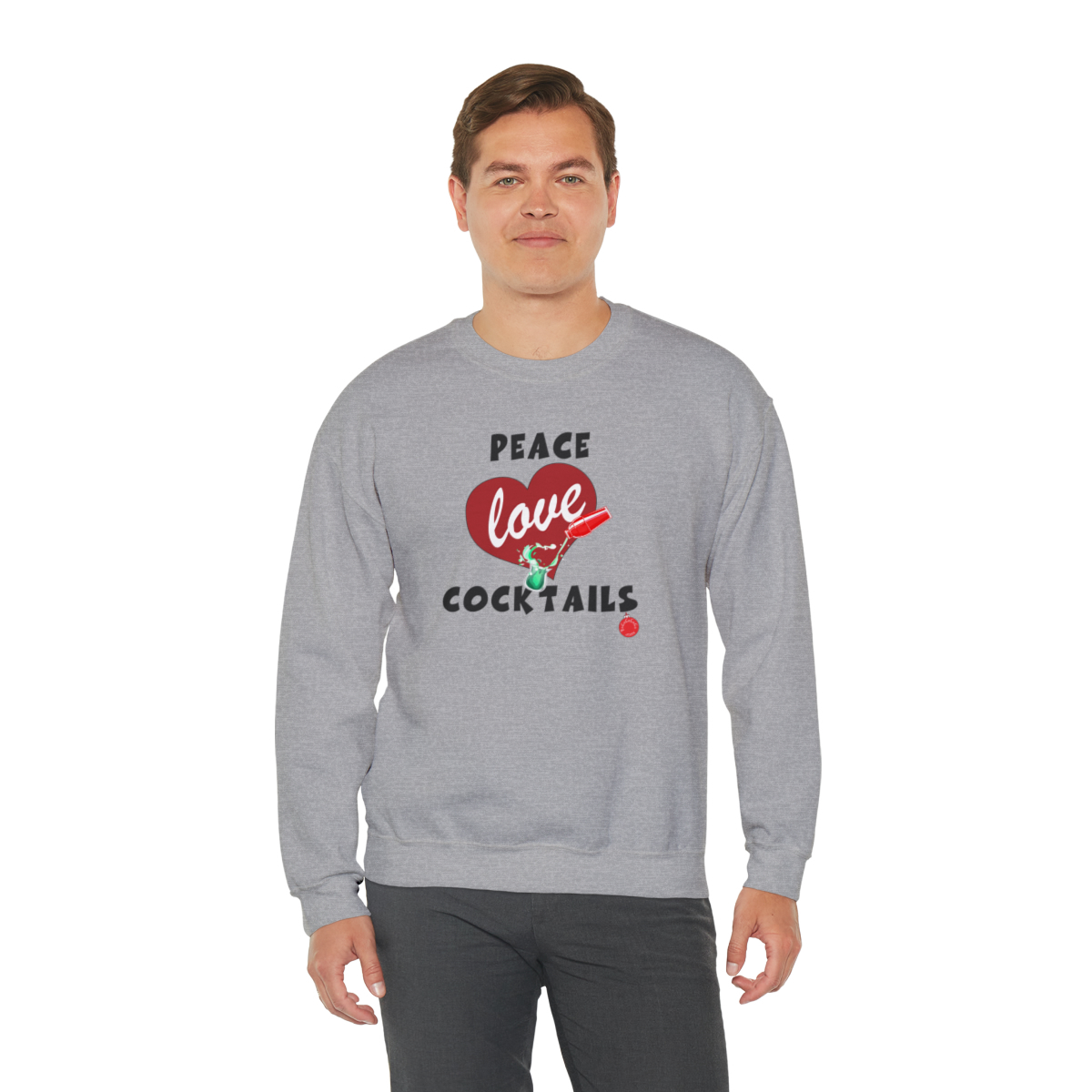 Peace Love Cocktails Sweatshirt - Image 19
