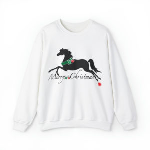 Christmas Horse Unisex Sweatshirt