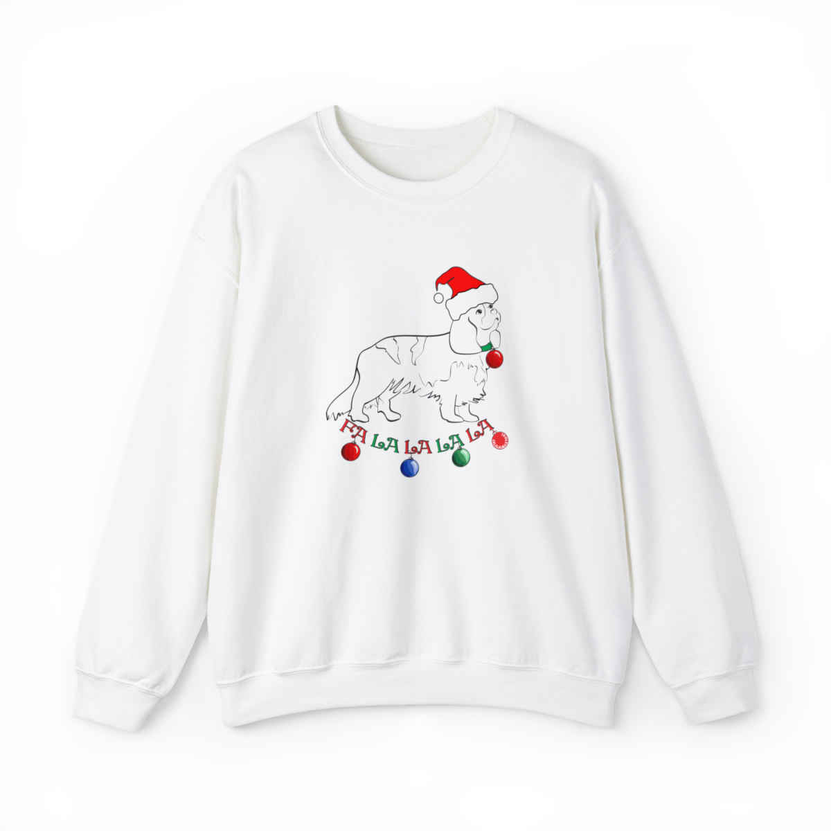 Christmas Cavalier King Charles Spaniel Unisex Sweatshirt
