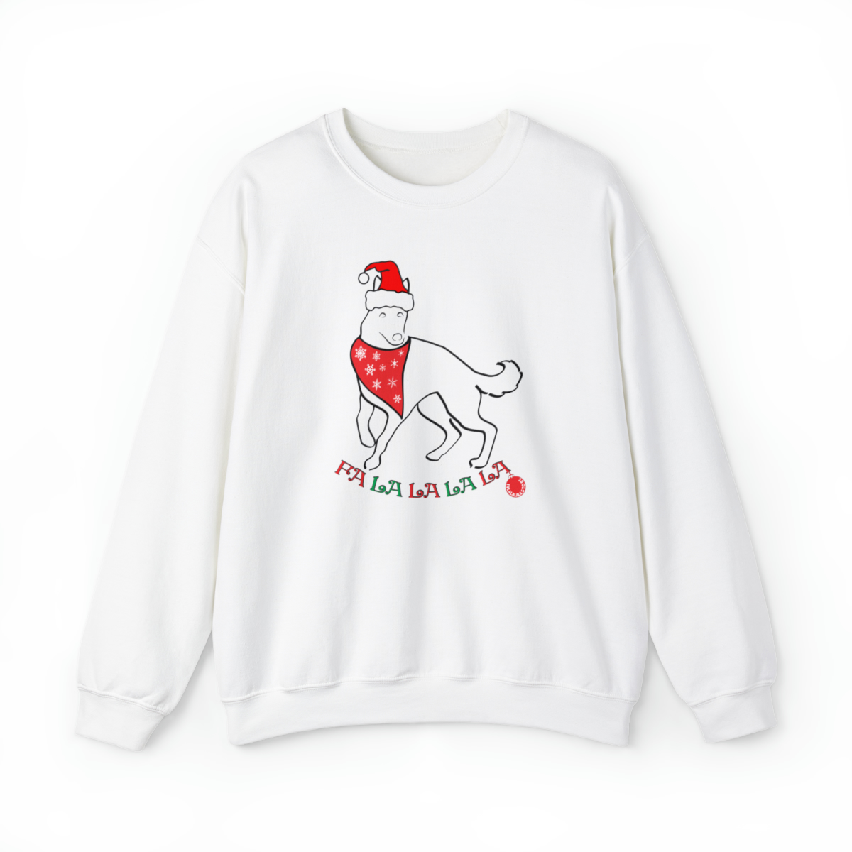 FaLaLaLaLa German Shepherd Christmas Unisex Sweatshirt