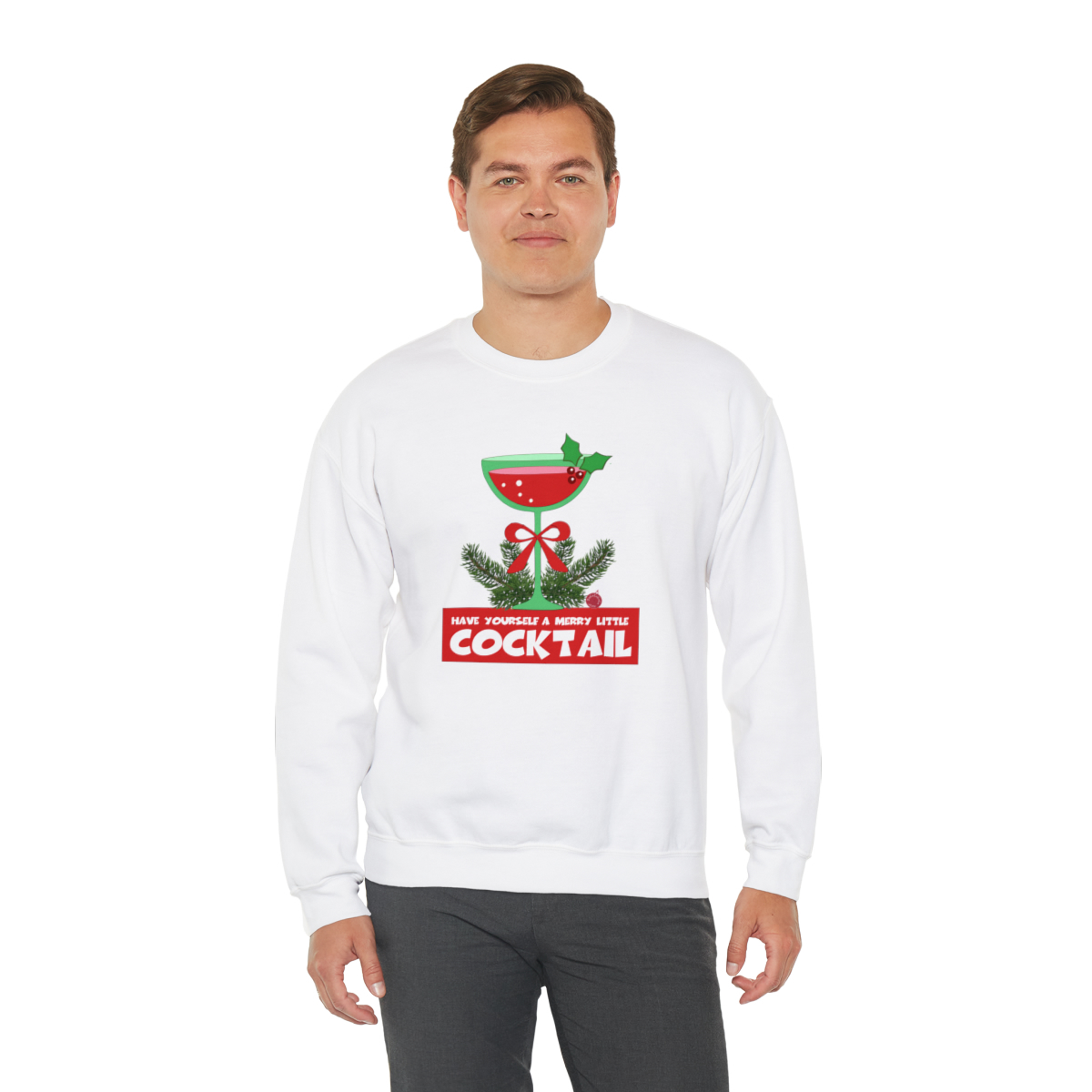 Have Yourself a Merry Little Cocktail Sweatshirt - Image 5