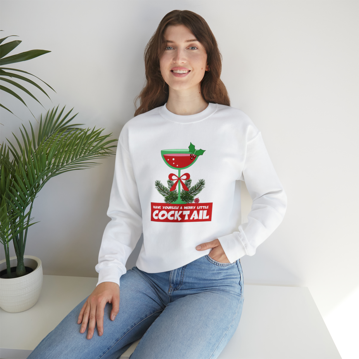 Have Yourself a Merry Little Cocktail Sweatshirt - Image 7