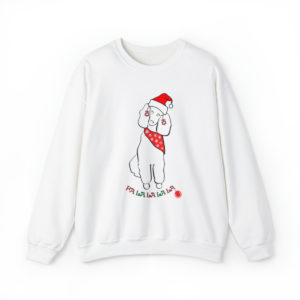 FaLaLaLaLa Poodle Christmas Unisex Sweatshirt