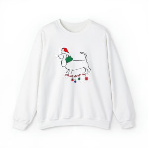 FaLaLaLaLa Basset Hound Christmas Sweatshirt
