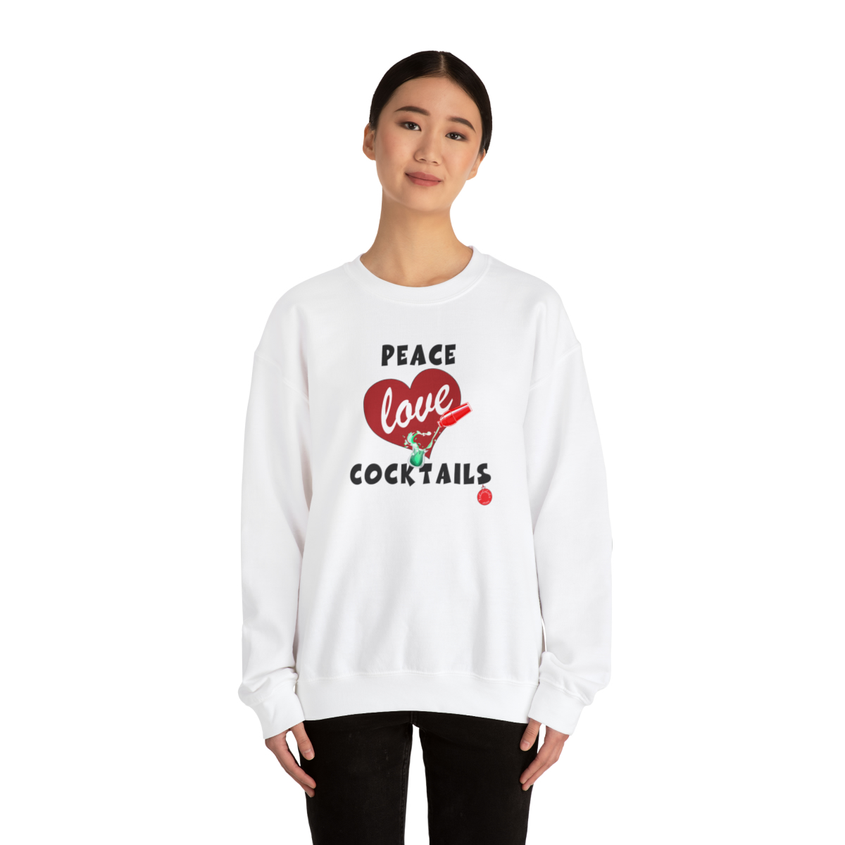 Peace Love Cocktails Sweatshirt - Image 10
