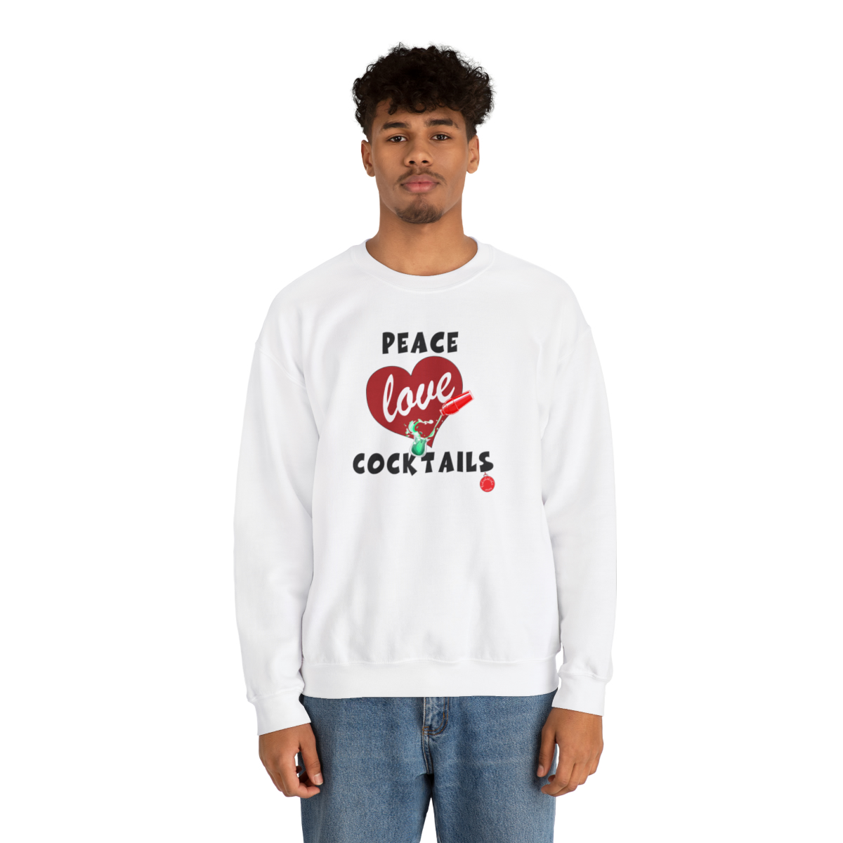 Peace Love Cocktails Sweatshirt - Image 11