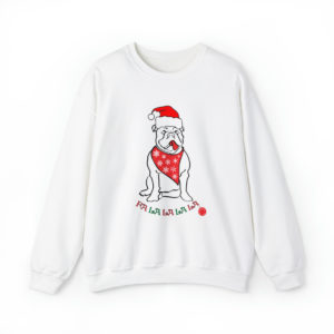 FaLaLaLaLa Bulldog Christmas Sweatshirt