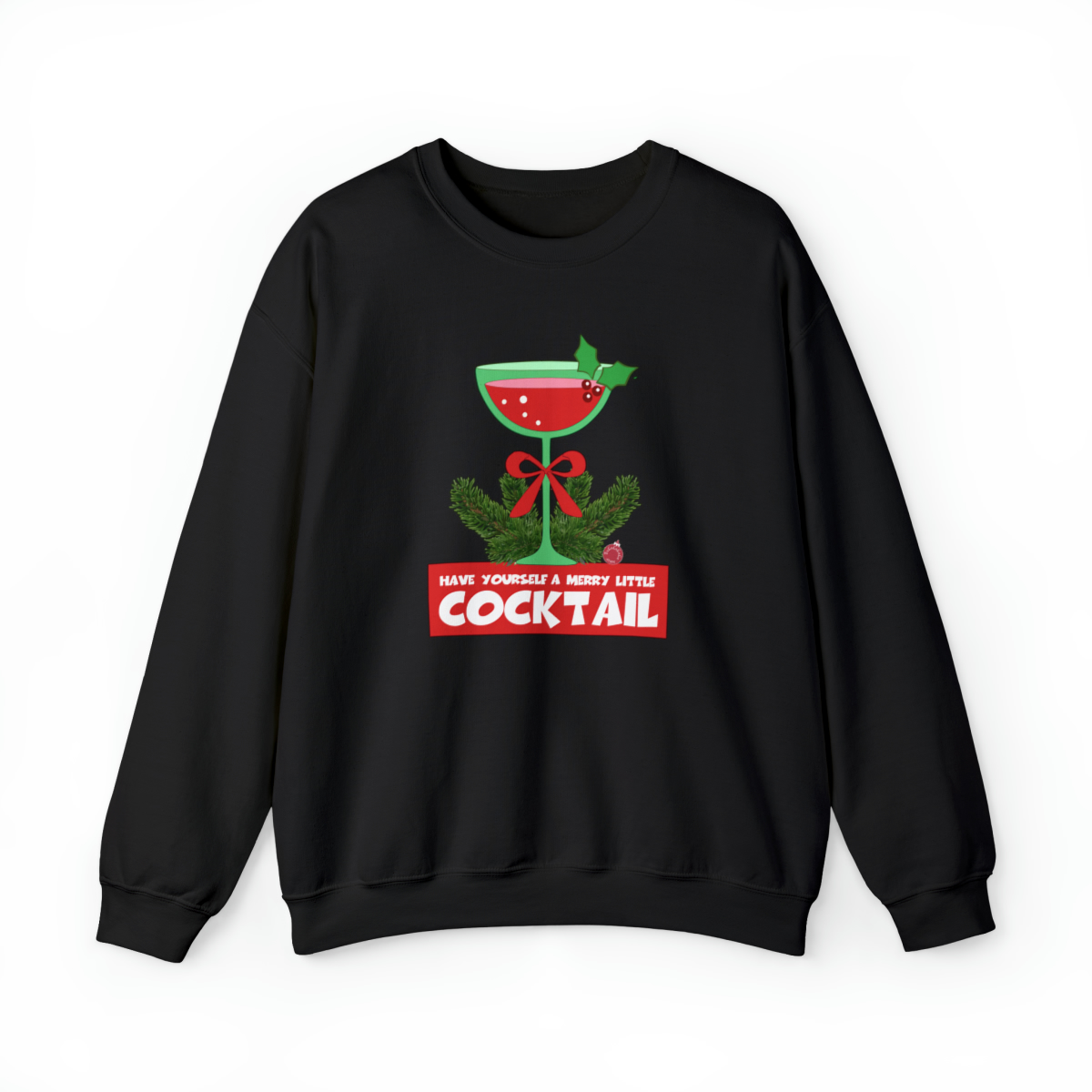 Have Yourself a Merry Little Cocktail Sweatshirt - Image 8
