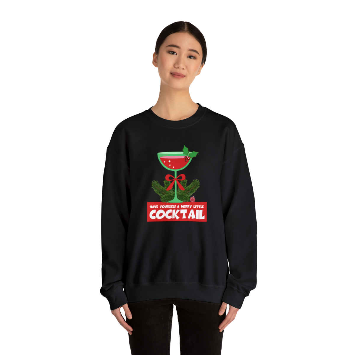 Have Yourself a Merry Little Cocktail Sweatshirt - Image 10