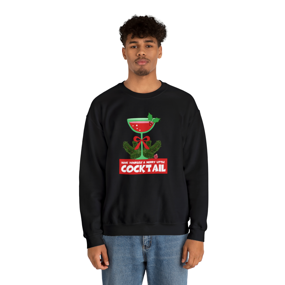 Have Yourself a Merry Little Cocktail Sweatshirt - Image 11