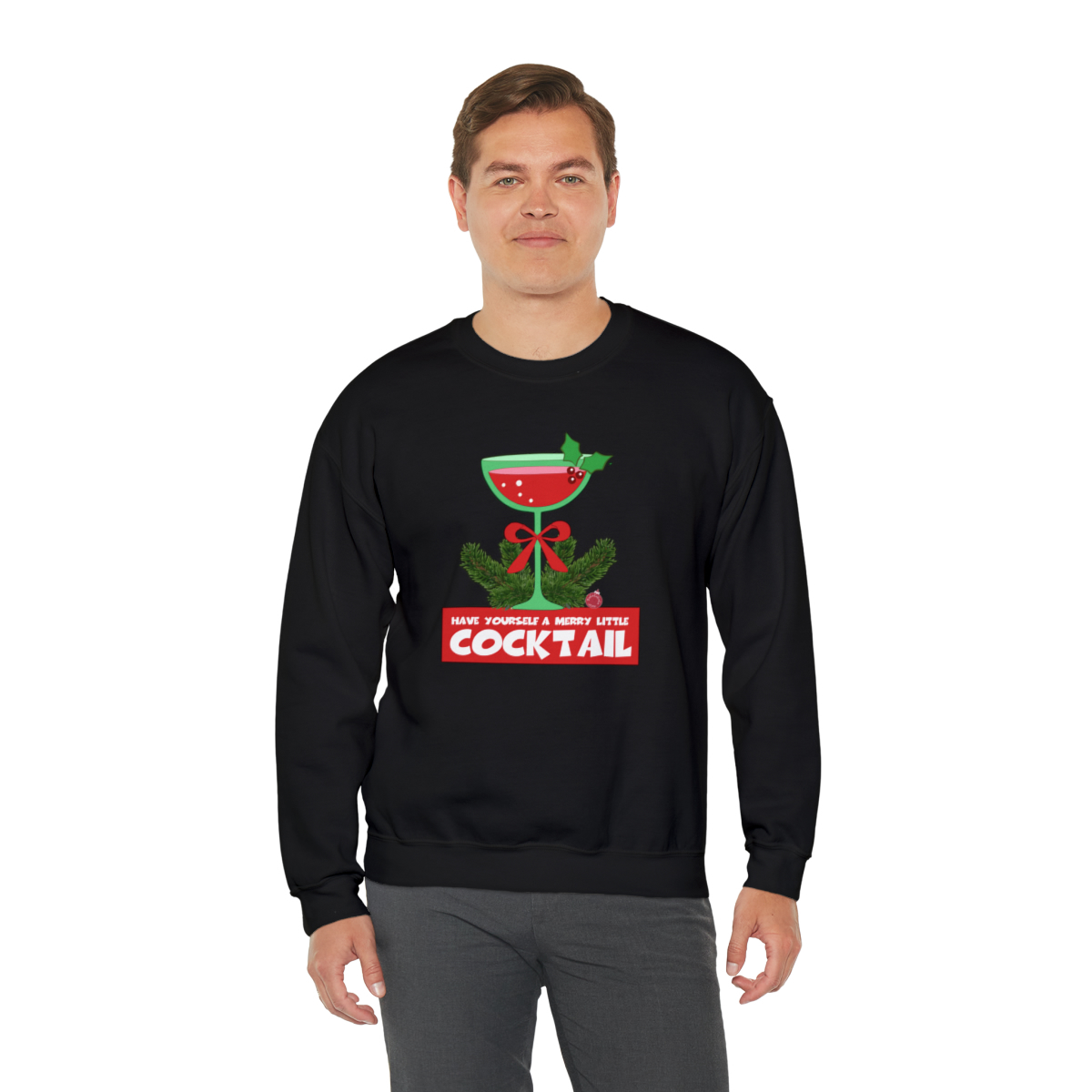 Have Yourself a Merry Little Cocktail Sweatshirt - Image 12