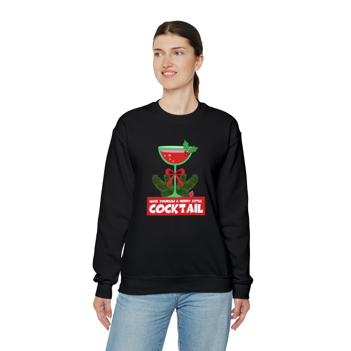 Have Yourself a Merry Little Cocktail Sweatshirt - Image 13
