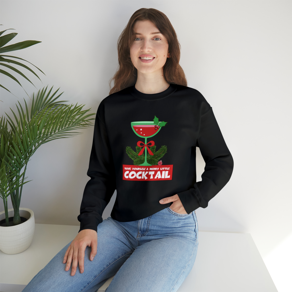 Have Yourself a Merry Little Cocktail Sweatshirt - Image 14