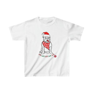 Falalalala English Bulldog Kid's Tee