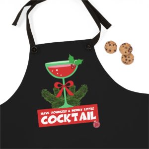 Have Yourself a Merry Little Cocktail Apron