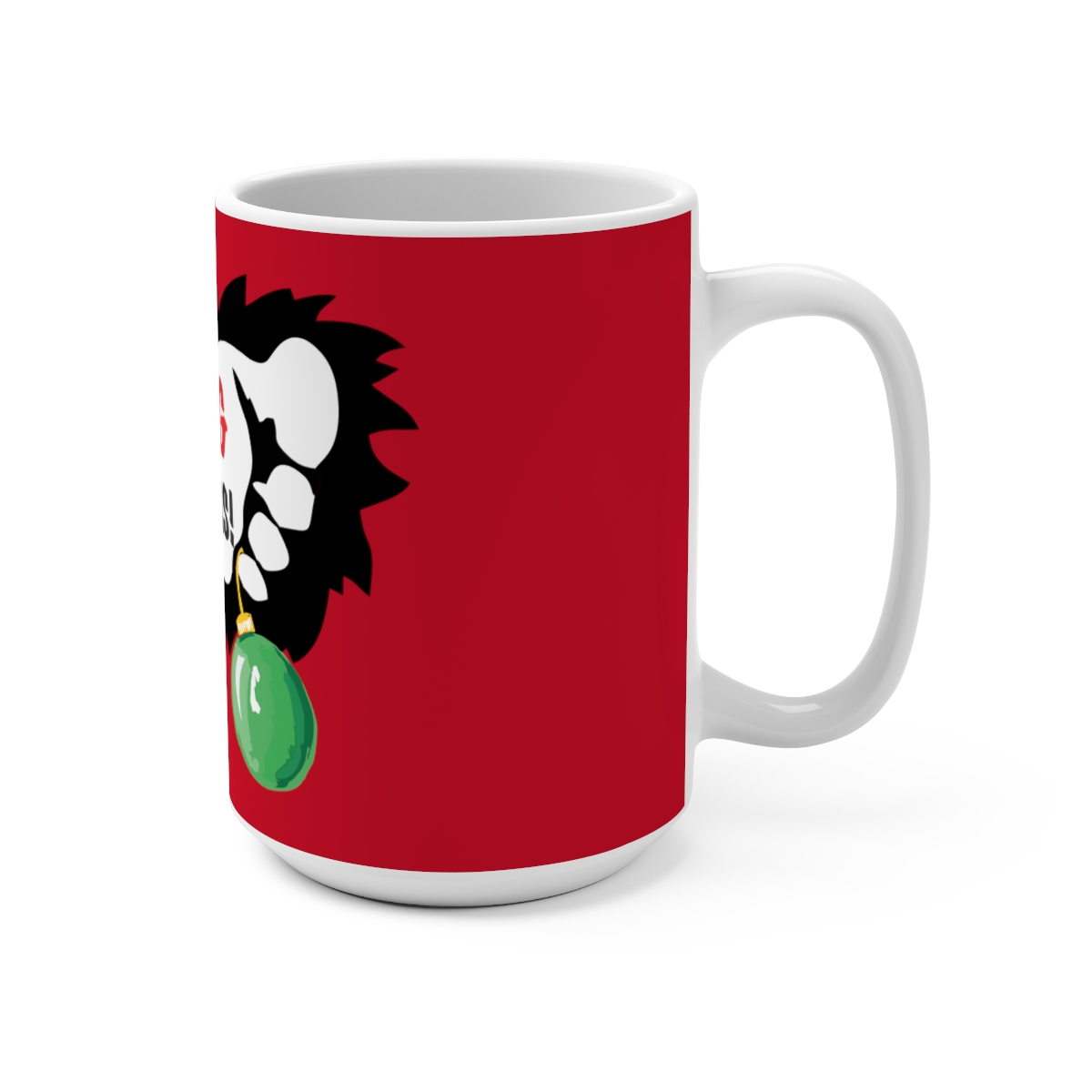 Bigfoot Christmas Mug 15oz - Image 2