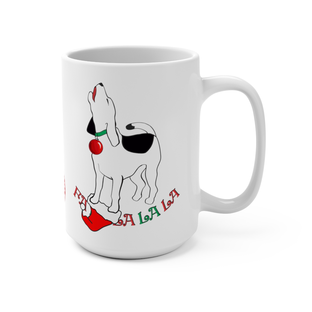 Christmas Beagle Mug 15oz