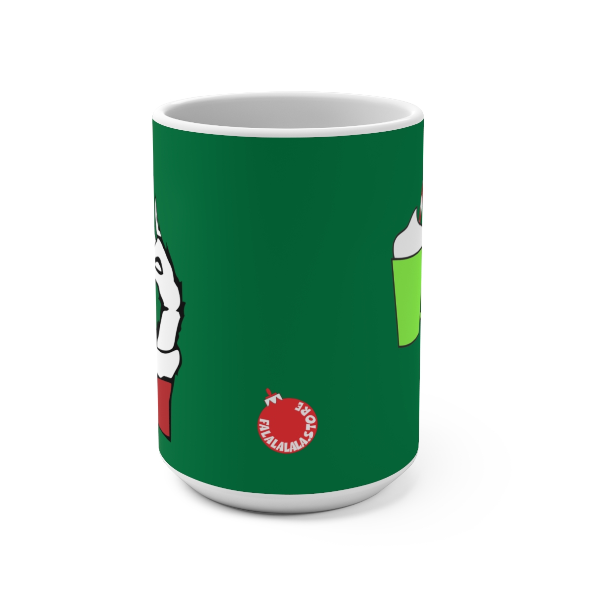 Grinch Mug 15oz - Image 2
