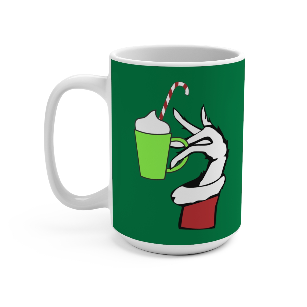 Grinch Mug 15oz - Image 3