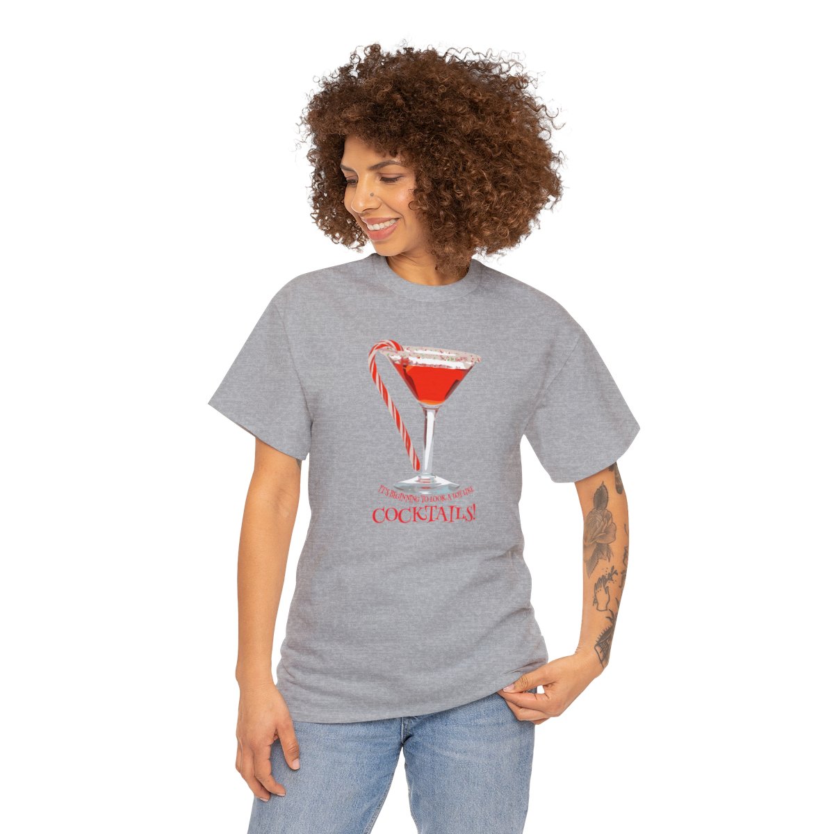 It's Beginning to Look a Lot Like Cocktails Tee - Image 27