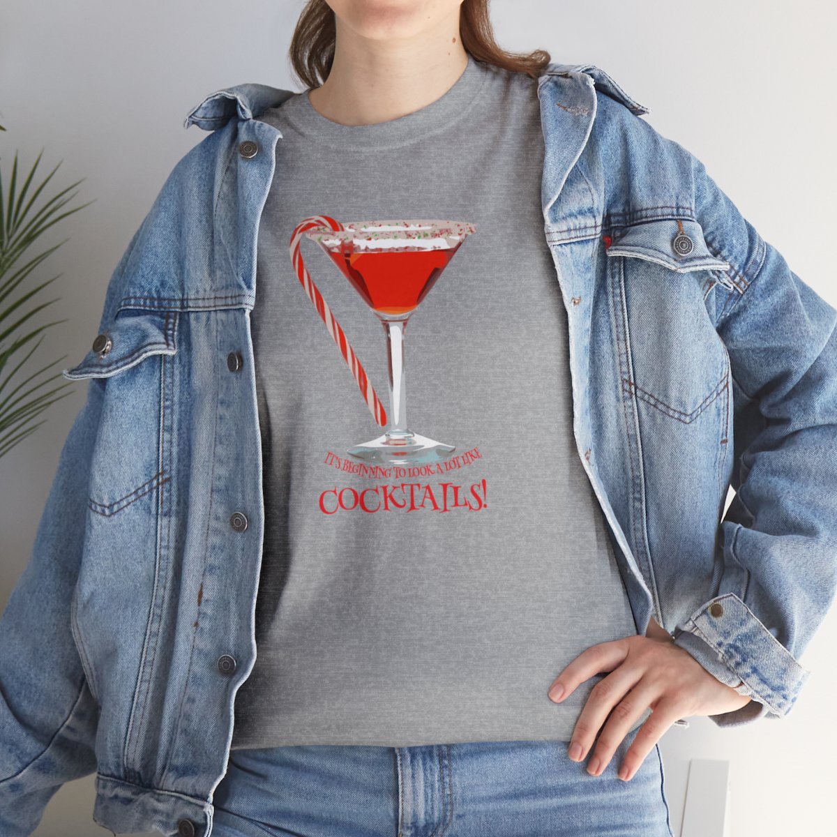 It's Beginning to Look a Lot Like Cocktails Tee - Image 33