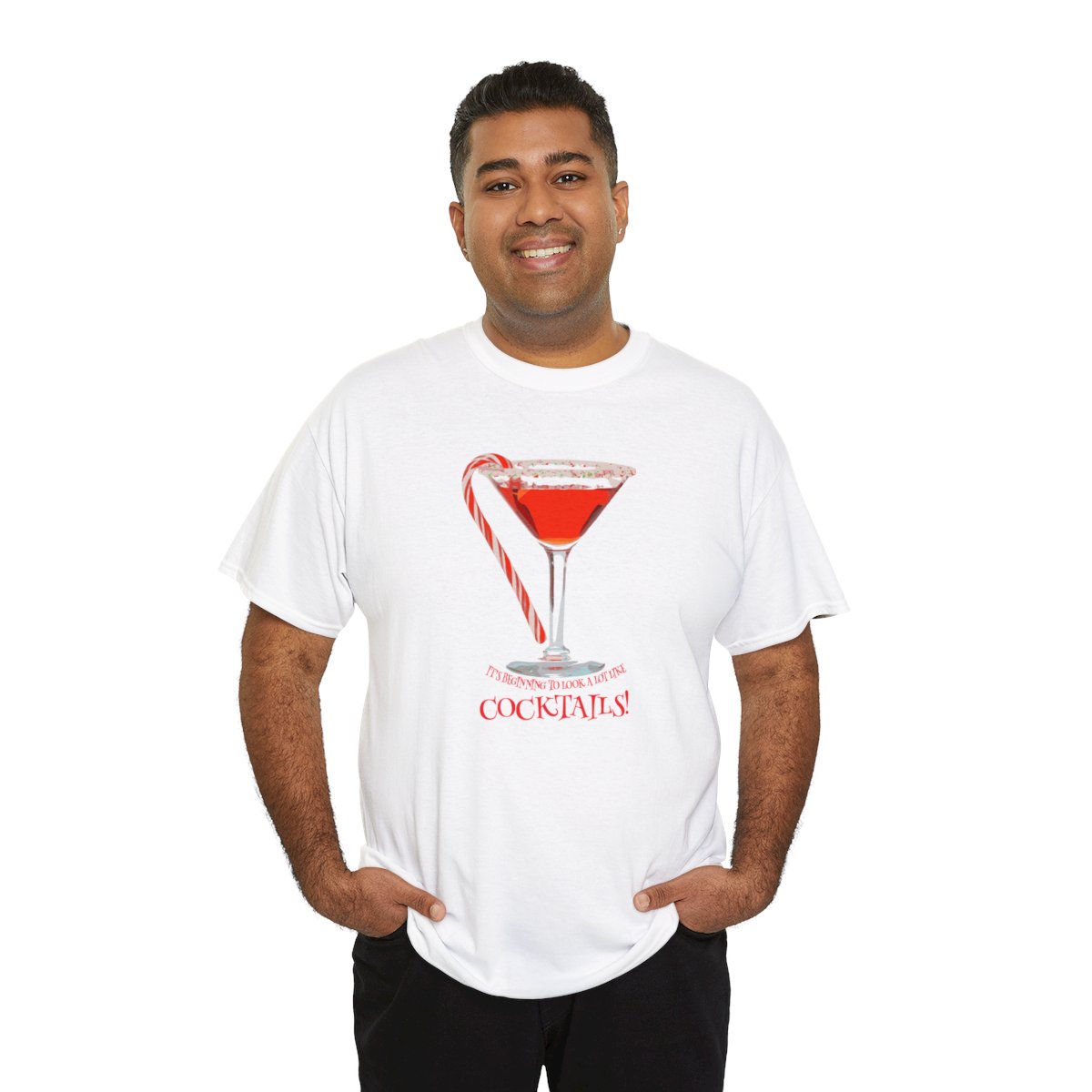 It's Beginning to Look a Lot Like Cocktails Tee - Image 8