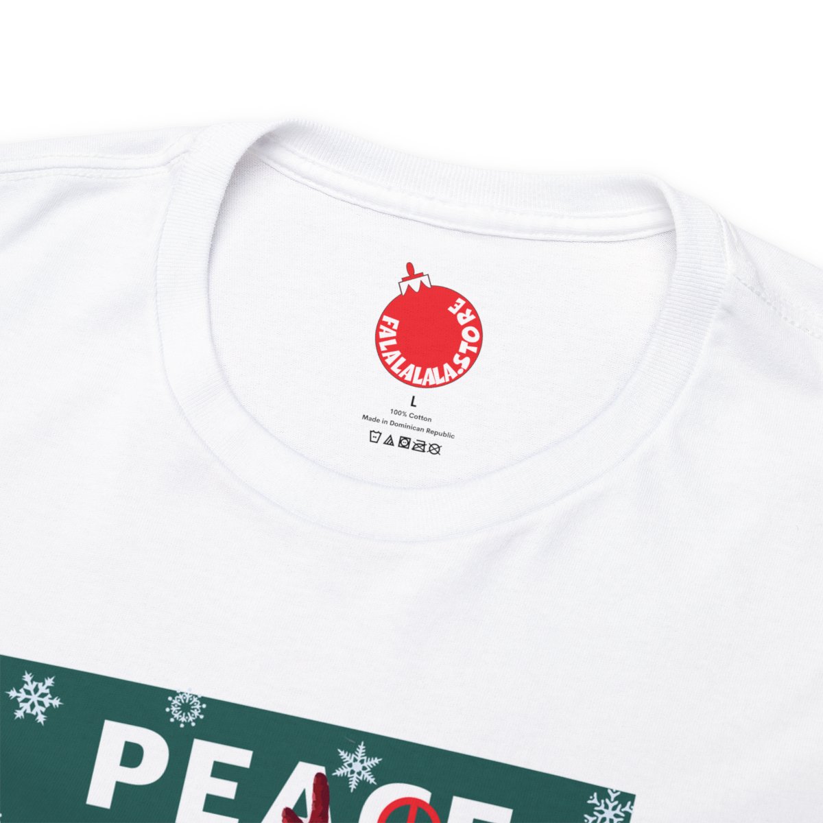 Peace Love Reindogs Jack Russell Terrier Unisex Tee - Image 23