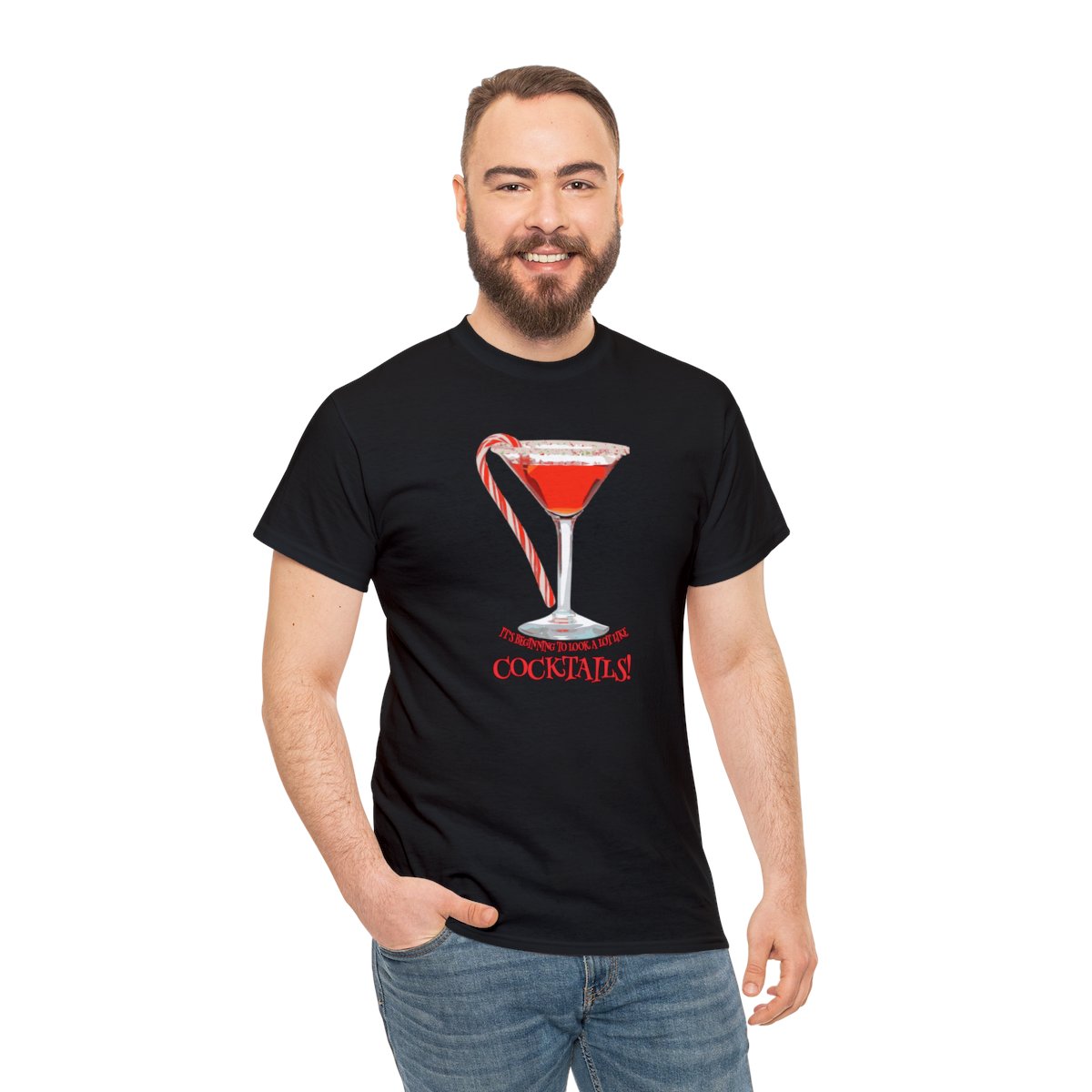 It's Beginning to Look a Lot Like Cocktails Tee - Image 17